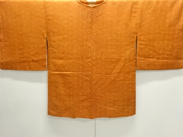 JAPANESE KIMONO / HAORI / SILK / ABSTRACT FLOWERS